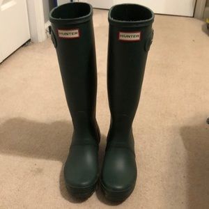 Hunter rain boots